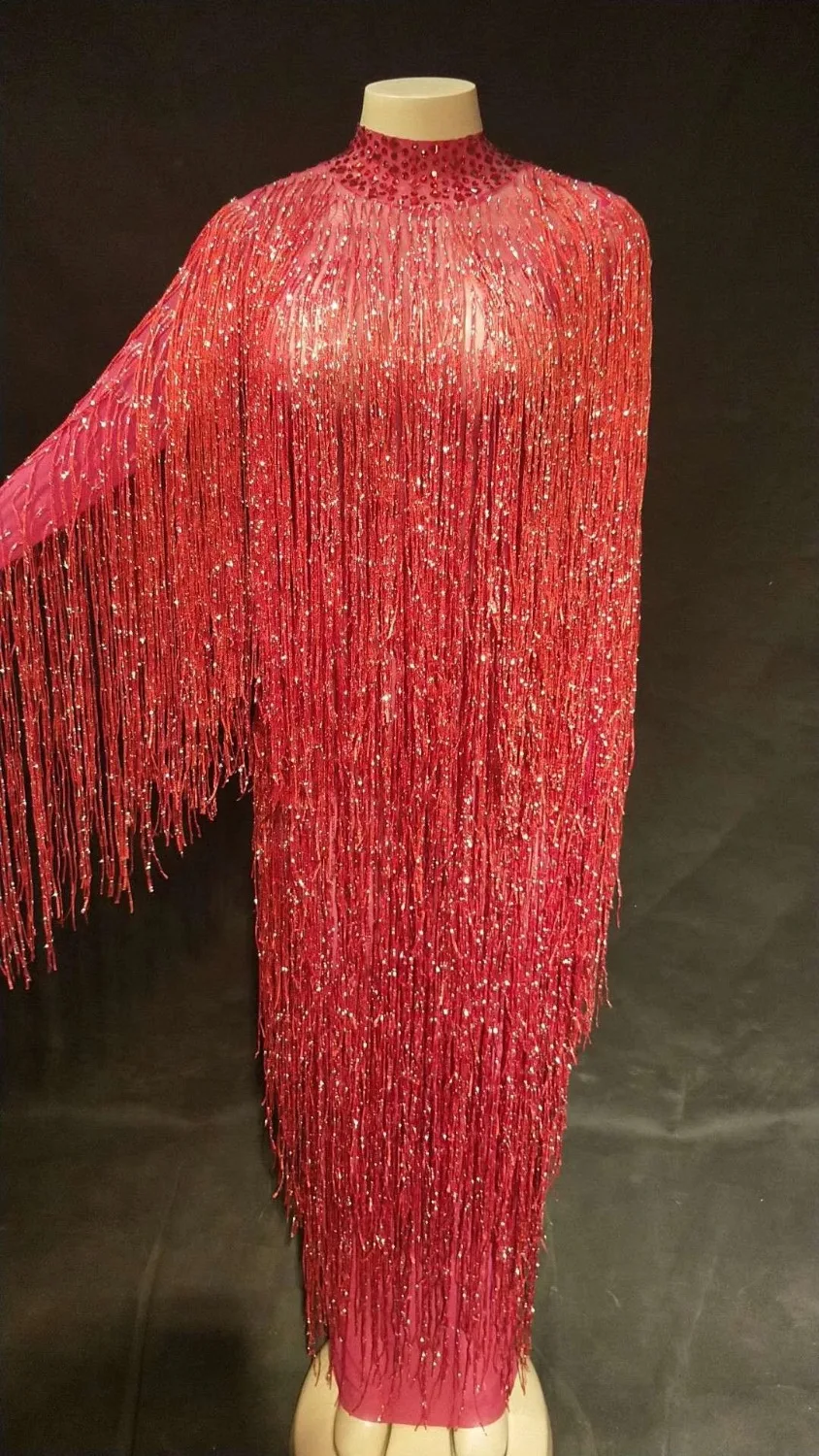 New 8 Colors Fringes Sexy Long Dress Evening Party Birthday Celebrate Tassel Dress Singer Dance Costume Long Net Yarn Dresses
New 8 Colors Fringes Sexy Long Dress Evening Party Birthday Celebrate Tassel Dress Singer Dance Costume Long Net Yarn Dresses