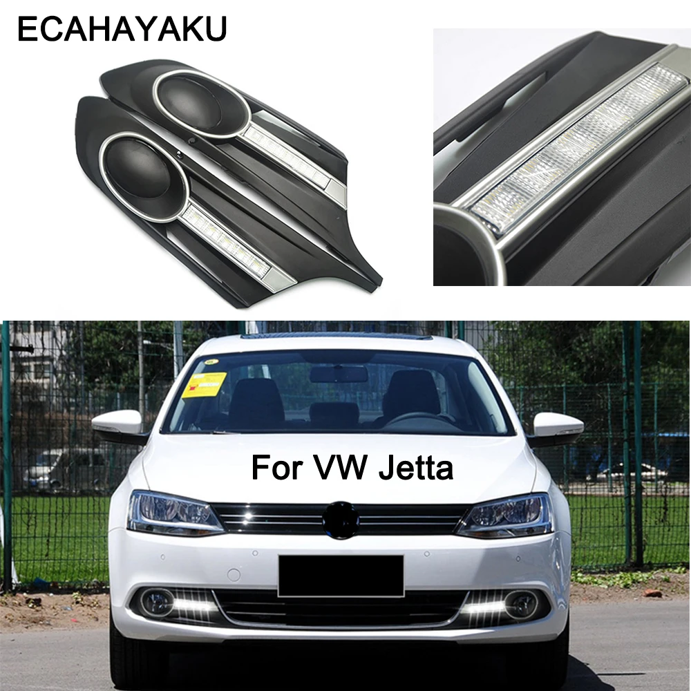 Противотуманные фары ECAHAYAKU для Volkswagen VW Jetta Sagitar MK6 2012 2013 2014, Стайлинг автомобиля, Светодиодные ДХО, дневные ходовые огни, дневные огни
Противотуманные фары ECAHAYAKU для Volkswagen VW Jetta Sagitar MK6 2012 2013 2014, Стайлинг автомобиля, Светодиодные ДХО, дневные ходовые огни, дневные огни