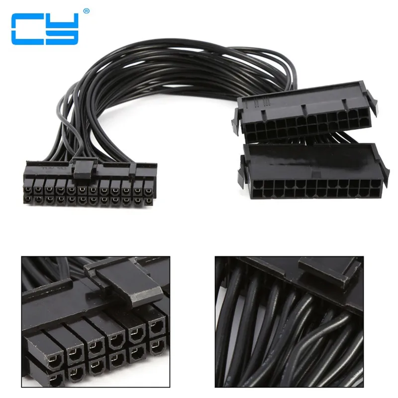 High Quality 24Pin Power Supply Starting Cable 30CM Computer Dual Power Supply Synchronous Starting Cable
High Quality 24Pin Power Supply Starting Cable 30CM Computer Dual Power Supply Synchronous Starting Cable