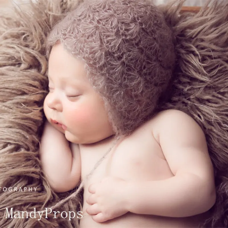Newborn hat photography props,baby mohair shell pattern bonnet for photography props
Newborn hat photography props,baby mohair shell pattern bonnet for photography props