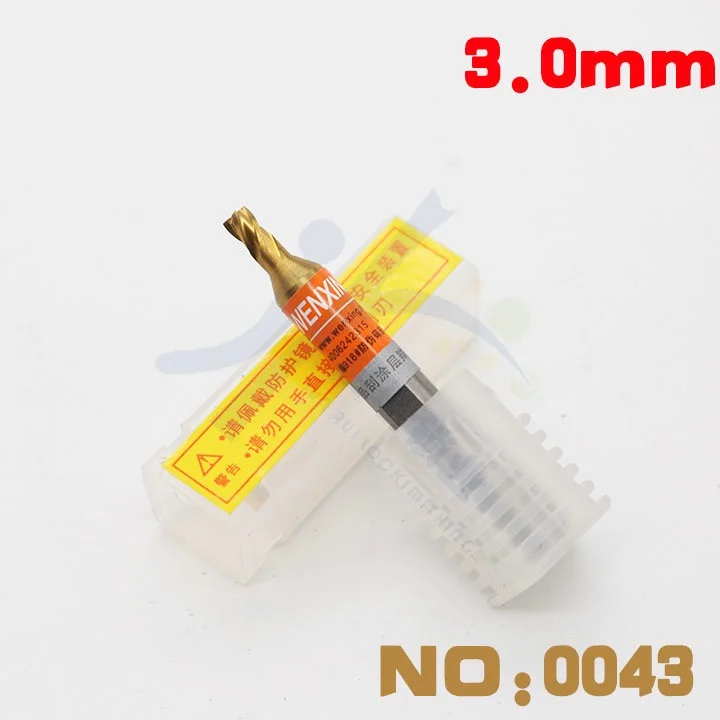 Original Wenxing Drill Bit Milling cutter NO.0043 3.0MM key machine accessories
Original Wenxing Drill Bit Milling cutter NO.0043 3.0MM key machine accessories