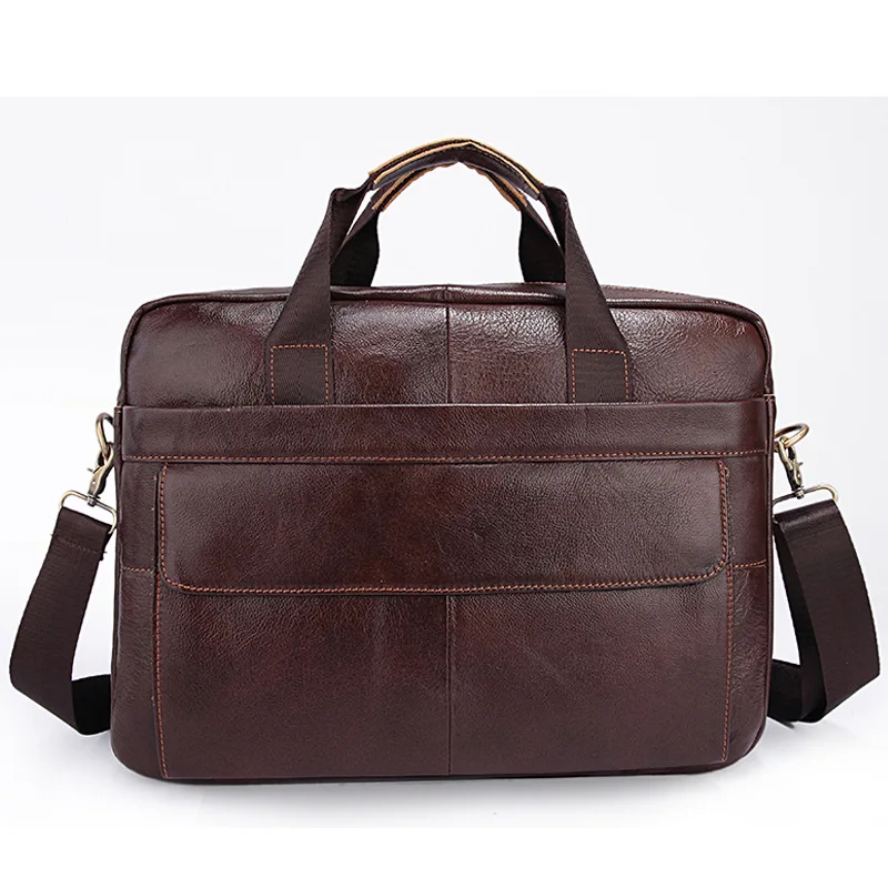 Genuine leather Business men briefcase bag real cow 100% Leather Laptop Business bag 14 15.4 inch Black brown
Genuine leather Business men briefcase bag real cow 100% Leather Laptop Business bag 14 15.4 inch Black brown