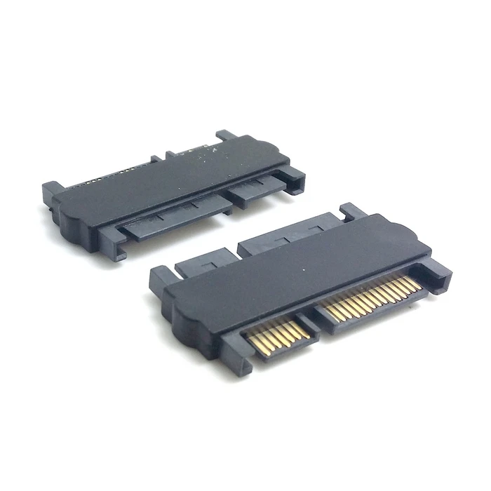 SATA 22-контактный 7+15 удлинительный преобразователь между мужчинами 3,5-дюймовый и 2,5-дюймовый прямой адаптер для подключения кабеля жесткого диска
SATA 22-контактный 7+15 удлинительный преобразователь между мужчинами 3,5-дюймовый и 2,5-дюймовый прямой адаптер для подключения кабеля жесткого диска