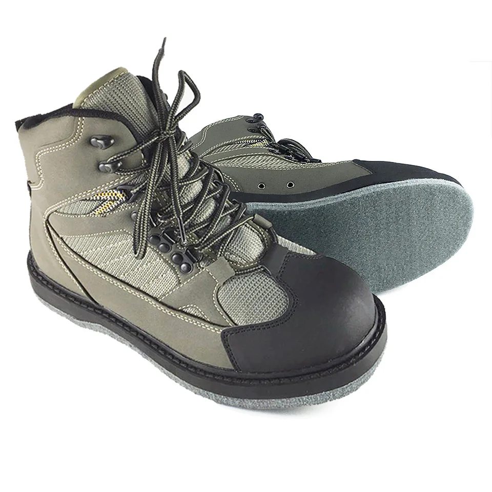 Fishing Hunting Hiking Shoes Upstream Wading Boots Felt Rubber Sole Anti-Slippery Sea River Reef Rock Fishing Shoes
Fishing Hunting Hiking Shoes Upstream Wading Boots Felt Rubber Sole Anti-Slippery Sea River Reef Rock Fishing Shoes