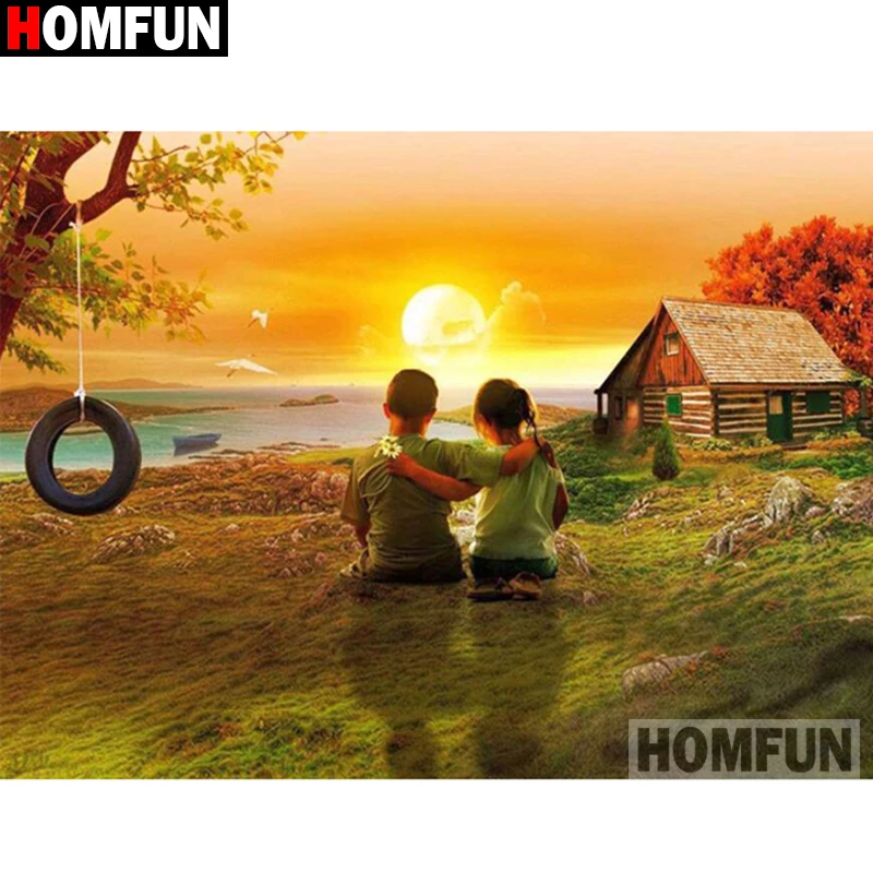 HOMFUN алмазная живопись вышивка крестиком Алмазный детский дом Алмазная вышивка горный хрусталь картина 5D DIY домашний декор A16376
HOMFUN алмазная живопись вышивка крестиком Алмазный детский дом Алмазная вышивка горный хрусталь картина 5D DIY домашний декор A16376
