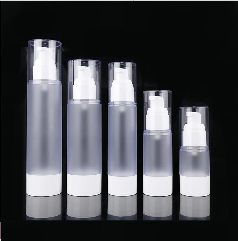 50ML FROSTED airless bottle plastic bottle for serum/lotion/emulsion/ liquid foundation sunscreen essence skin care packing
50ML FROSTED airless bottle plastic bottle for serum/lotion/emulsion/ liquid foundation sunscreen essence skin care packing