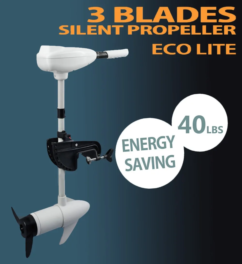 Electric MOTOR MARINE 40LBS ELECTRIC OUTBOARD TROLLING MOTOR WHITE For Salt Water
Electric MOTOR MARINE 40LBS ELECTRIC OUTBOARD TROLLING MOTOR WHITE For Salt Water