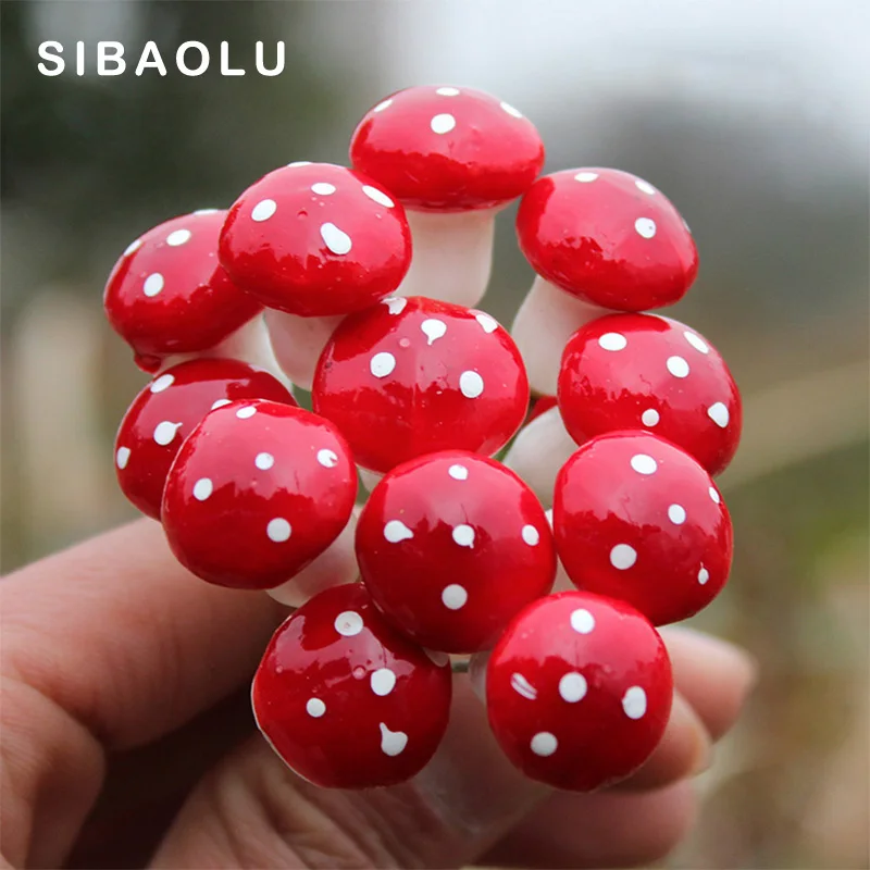 10pcs Simulation Red Mushroom Figure Decorative Mini Plants Fairy Garden Cartoon Building Statue Miniature Moss Ornaments
10pcs Simulation Red Mushroom Figure Decorative Mini Plants Fairy Garden Cartoon Building Statue Miniature Moss Ornaments