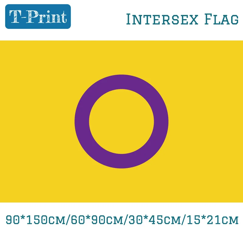60*90cm 15*21cm 90*150cm Intersex Pride Flag 3*ft Digital Printing 30*45cm Car Flag
60*90cm 15*21cm 90*150cm Intersex Pride Flag 3*ft Digital Printing 30*45cm Car Flag