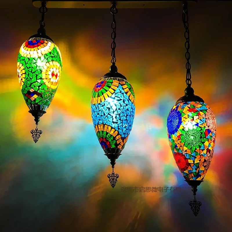 3 Heads Mosaic Pendant Lights Dining Table Kitchen Bedroom Foyer Living Room Hotel Restaurant Coffee Hall Studyroom Indoor Decro
3 Heads Mosaic Pendant Lights Dining Table Kitchen Bedroom Foyer Living Room Hotel Restaurant Coffee Hall Studyroom Indoor Decro