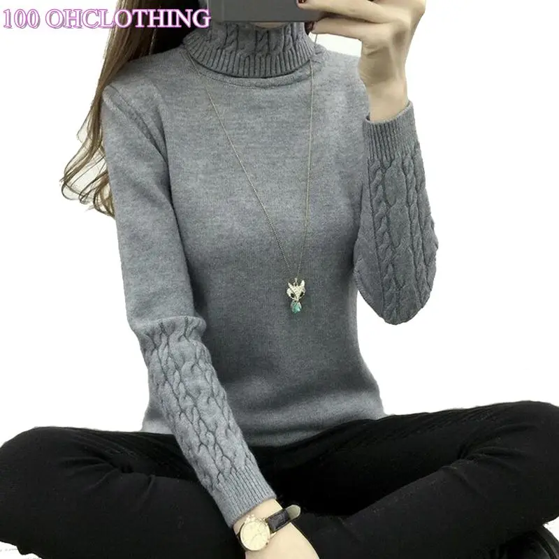 spring Women Sweaters and Pullovers turtleneck Sweater Women twisted thickening slim pullover
spring Women Sweaters and Pullovers turtleneck Sweater Women twisted thickening slim pullover