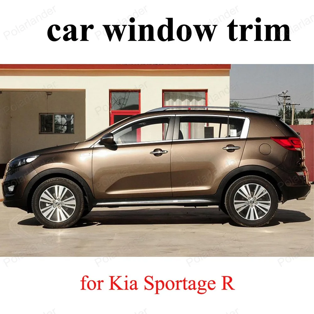 Exterior Car Accessoires Stainless Steel Window Trim Car Styling For K-ia Sportage R
Exterior Car Accessoires Stainless Steel Window Trim Car Styling For K-ia Sportage R