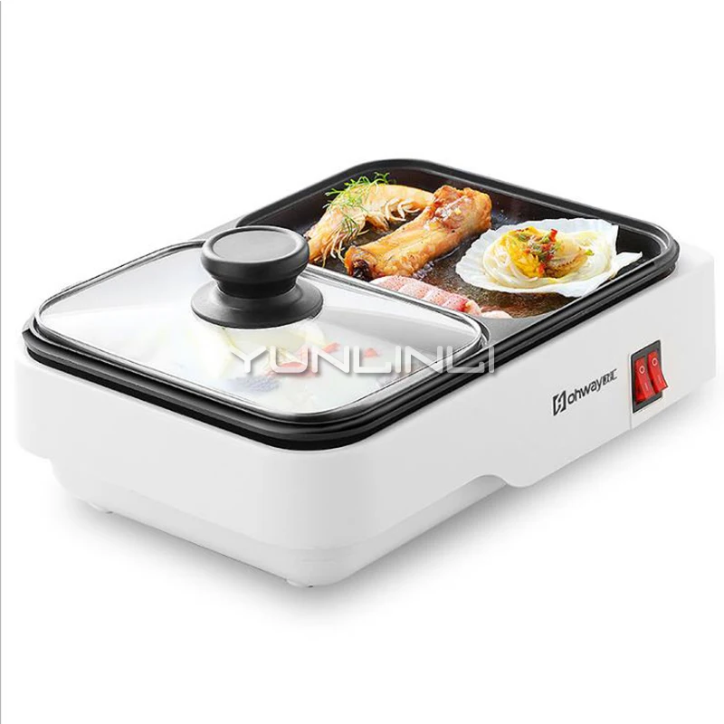 Smokeless Barbecue Grill Household Barbecue & Hot Pot 2 in 1 Machine Electric Hot Pot Non-stick BBQ Oven
Smokeless Barbecue Grill Household Barbecue & Hot Pot 2 in 1 Machine Electric Hot Pot Non-stick BBQ Oven