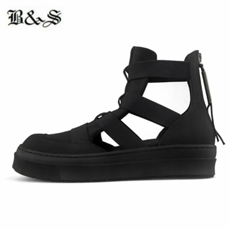 Black& Street 2019 Summer Men's Genuine Leather hollow patchwork luxury new designer platform sandals new gladiator shoes
Black& Street 2019 Summer Men's Genuine Leather hollow patchwork luxury new designer platform sandals new gladiator shoes