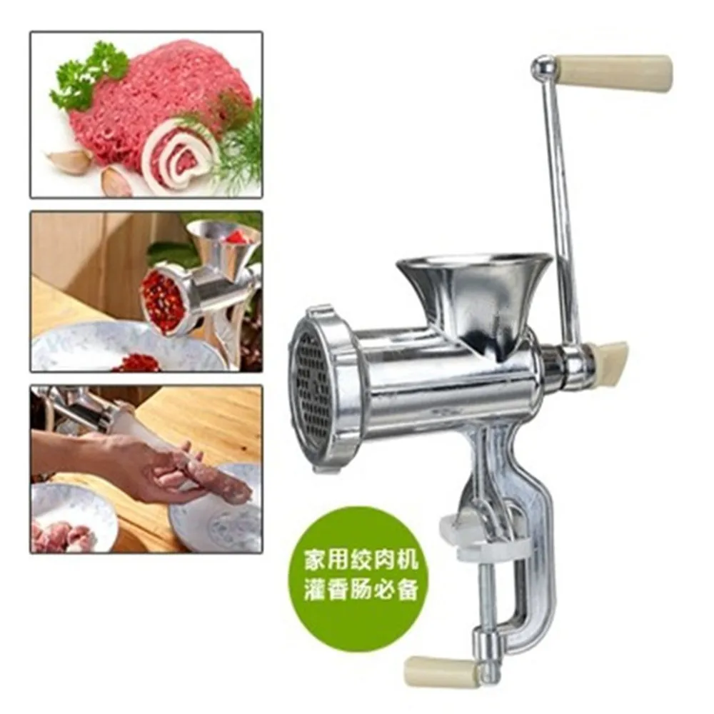 Manual Meat Grinder Mincer Sausage Stuffer Broken dish machine hand bean grinder
Manual Meat Grinder Mincer Sausage Stuffer Broken dish machine hand bean grinder