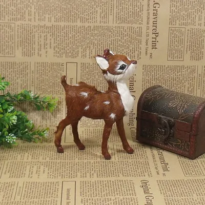 simulation cute small sika deer 14x11x5cm model polyethylene&furs deer model home decoration props ,model gift d631
simulation cute small sika deer 14x11x5cm model polyethylene&furs deer model home decoration props ,model gift d631
