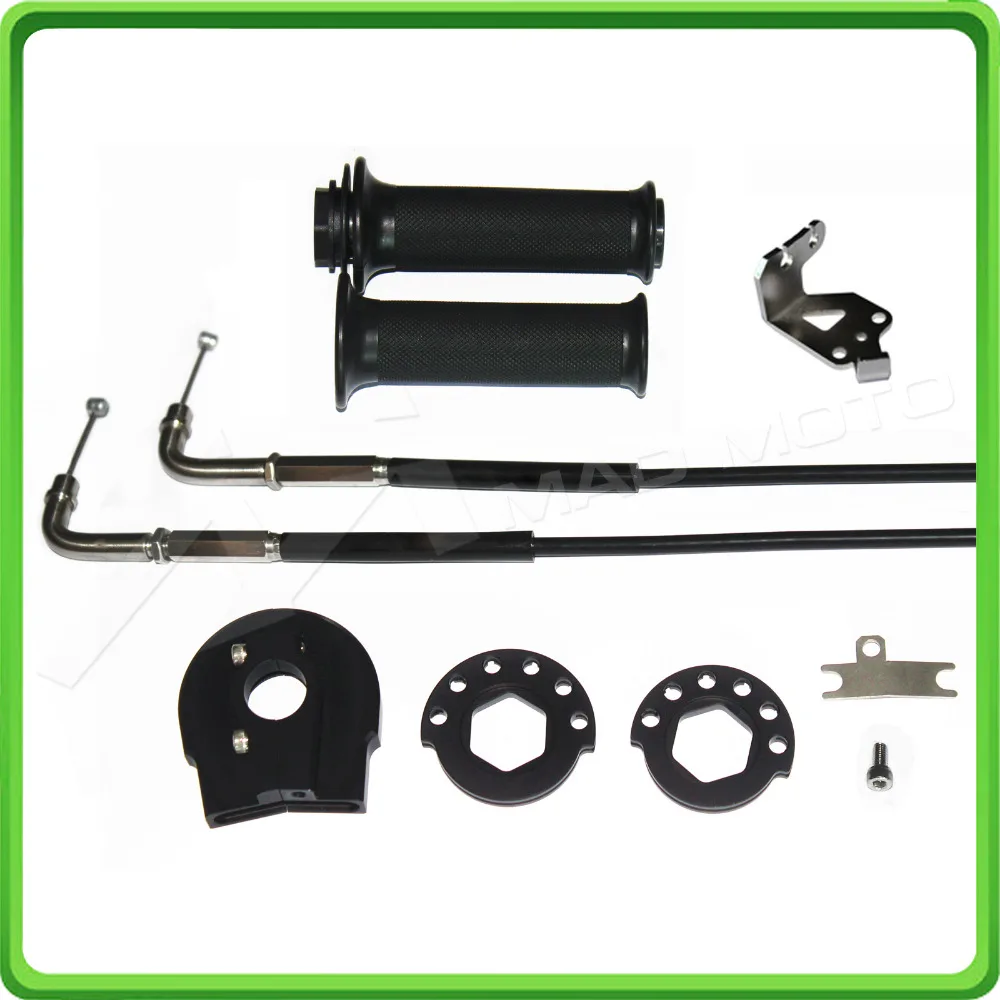 Quick Action Throttle Complete with Cables Kit For Yamaha YZF-R3/YZF-R25 2015-2016 Push Pull Throttle Assembly
Quick Action Throttle Complete with Cables Kit For Yamaha YZF-R3/YZF-R25 2015-2016 Push Pull Throttle Assembly