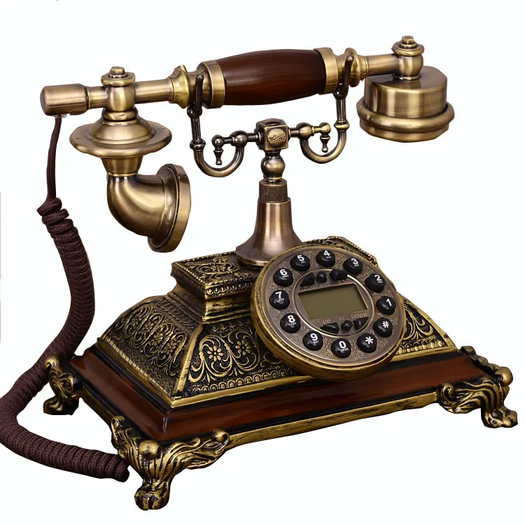 Antique Fashion Landline Phone made of resin European rilievo vintage Telephone For Office Home Hotel caller ID dispaly AN6
Antique Fashion Landline Phone made of resin European rilievo vintage Telephone For Office Home Hotel caller ID dispaly AN6