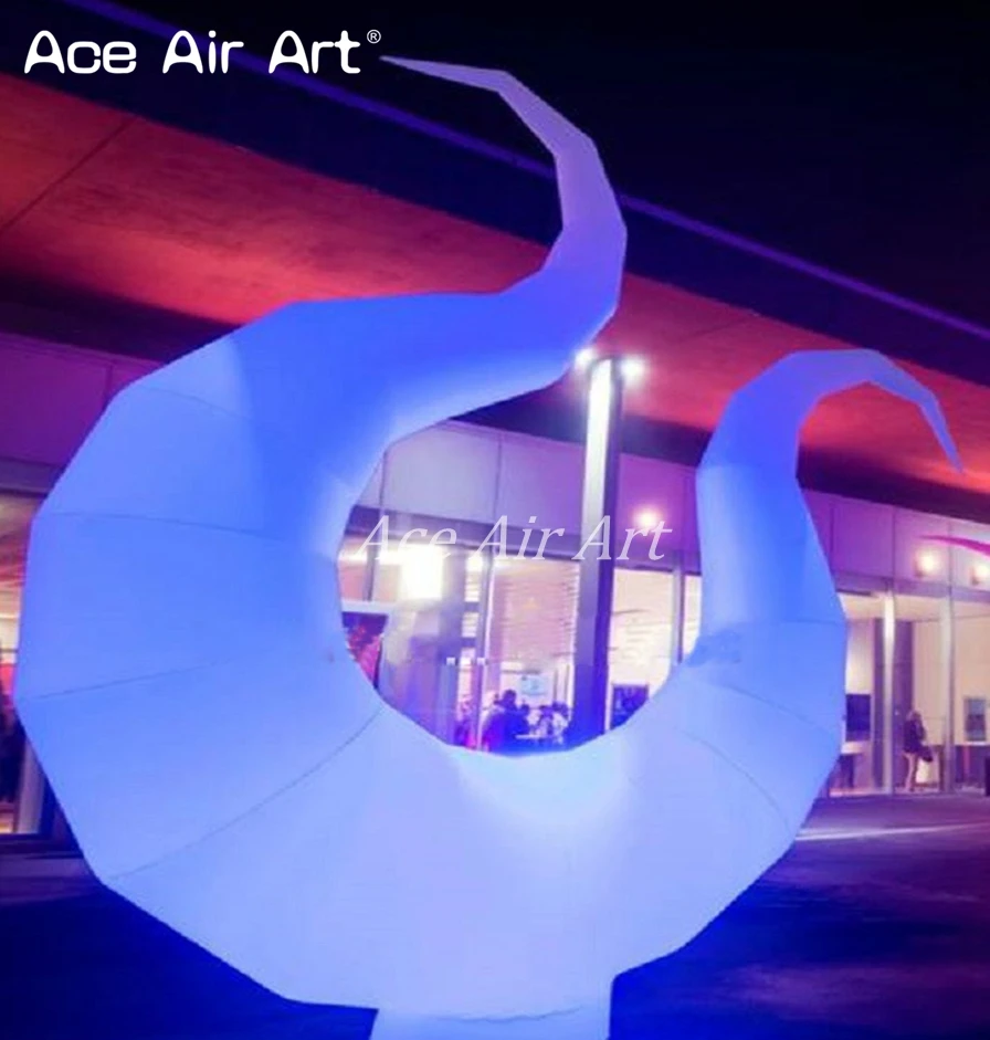 Led Lighted 2m H Inflatable Stage Decoration Bird Art Model Snail's Spiral Case Shell For Party Event
Led Lighted 2m H Inflatable Stage Decoration Bird Art Model Snail's Spiral Case Shell For Party Event