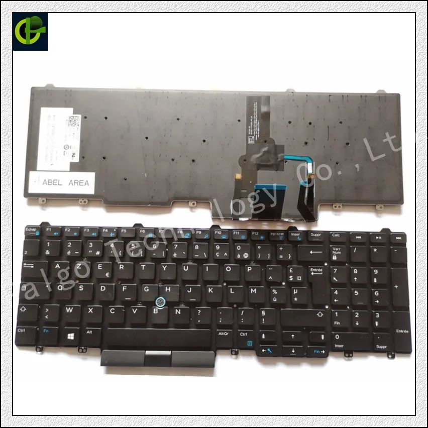 French Azerty Backlit keyboard for Dell Latitude 15 5000 E5550 E5570 E5580 E5590 0T9RCN CN-0FP37Y 0FP37Y FP37Y NSK-LL0BC FR
French Azerty Backlit keyboard for Dell Latitude 15 5000 E5550 E5570 E5580 E5590 0T9RCN CN-0FP37Y 0FP37Y FP37Y NSK-LL0BC FR
