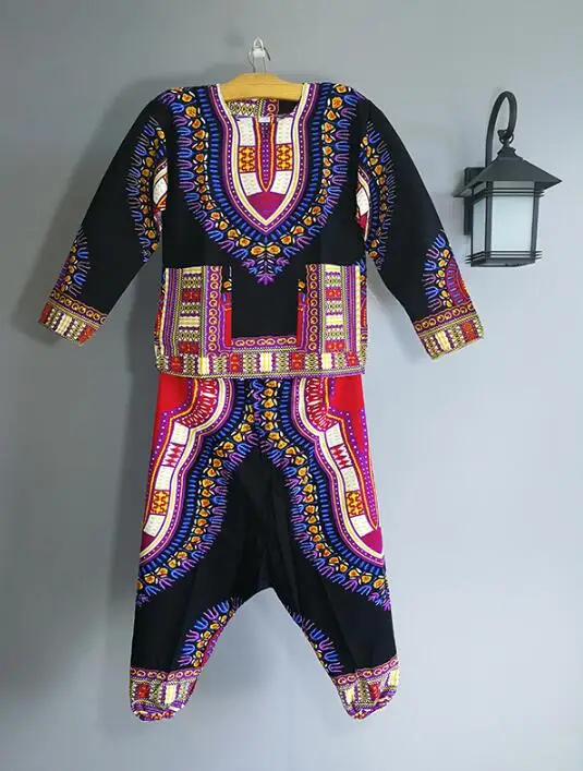 Africa Clothing Dashiki Man Sets Performance Working Costume Woman Man Children Traditional Print Top+pants
Africa Clothing Dashiki Man Sets Performance Working Costume Woman Man Children Traditional Print Top+pants