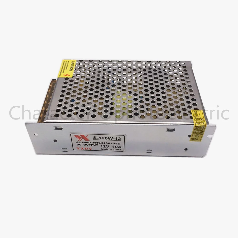 12V 10A 120W lighting Transformers 100V -265V AC to DC 12V Switch Power Supply Adapter Converter For RGB LED Strip light Driver
12V 10A 120W lighting Transformers 100V -265V AC to DC 12V Switch Power Supply Adapter Converter For RGB LED Strip light Driver
