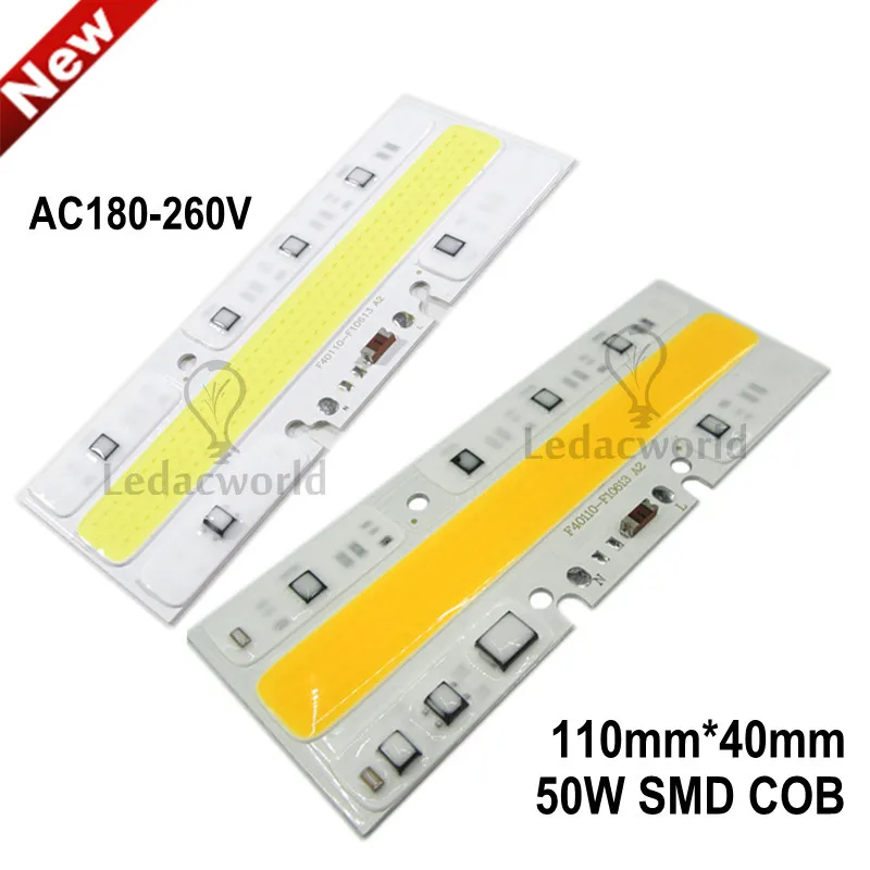 2pcs 50W 220V Floodlight COB LED Rectangle Integrated IC Light Source IP65 Warm White Cold White
2pcs 50W 220V Floodlight COB LED Rectangle Integrated IC Light Source IP65 Warm White Cold White