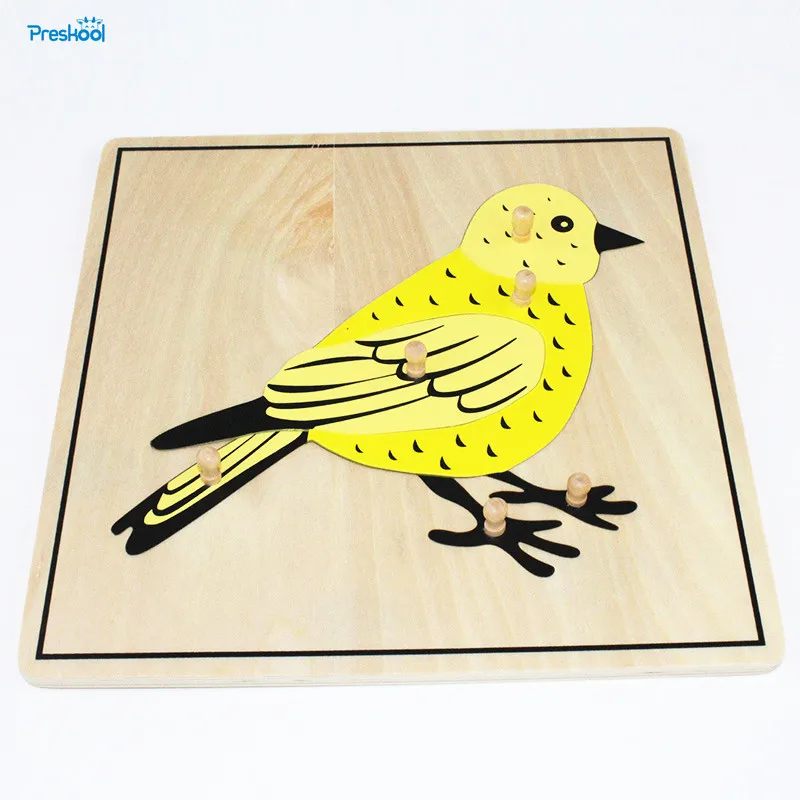 Baby Toy Kids Montessori Bird Puzzle Animal for Children Wood for Early Childhood Education Preschool Training Learning
Baby Toy Kids Montessori Bird Puzzle Animal for Children Wood for Early Childhood Education Preschool Training Learning