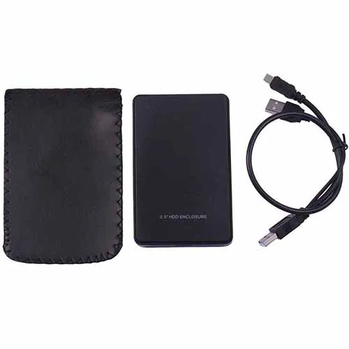 2,5 дюймовый чехол для жесткого диска USB 2,0 SATA, портативная поддержка, черный внешний корпус для жесткого диска, бокс для жесткого диска с сумкой
2,5 дюймовый чехол для жесткого диска USB 2,0 SATA, портативная поддержка, черный внешний корпус для жесткого диска, бокс для жесткого диска с сумкой