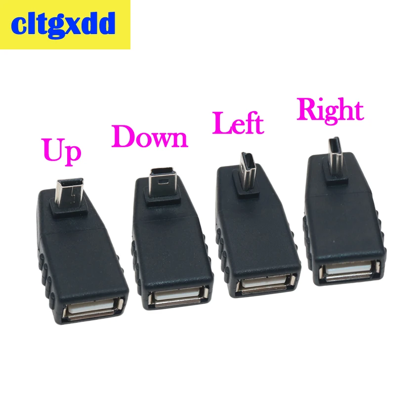 cltgxdd USB Female to Mini V3 USB Male 90 Degree Down right Angle Left Angle UP OTG Adapter for Car AUX Tablet Black Connector
cltgxdd USB Female to Mini V3 USB Male 90 Degree Down right Angle Left Angle UP OTG Adapter for Car AUX Tablet Black Connector