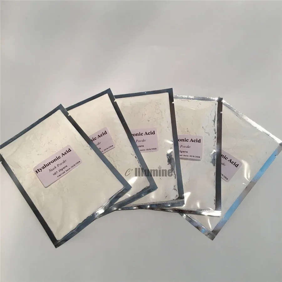 5X25g SPA Quality Hyaluronic Acid Soft Powder Face Mask Anti Aging Peel Off Facial Treatment Beauty Salon Equipment
5X25g SPA Quality Hyaluronic Acid Soft Powder Face Mask Anti Aging Peel Off Facial Treatment Beauty Salon Equipment
