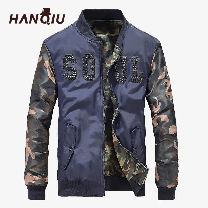 2020 Men Bomber Jacket Coat Lightweight Jackets Slim Fit Hip Hop Camo Military Windbreaker Outwear Black Army Coats
2020 Men Bomber Jacket Coat Lightweight Jackets Slim Fit Hip Hop Camo Military Windbreaker Outwear Black Army Coats