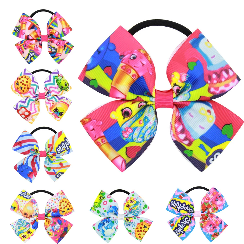 9cm Hot style children's grosgrain ribbon cartoon bowknot elastic hair ties band girls hair accessories wholesale
9cm Hot style children's grosgrain ribbon cartoon bowknot elastic hair ties band girls hair accessories wholesale