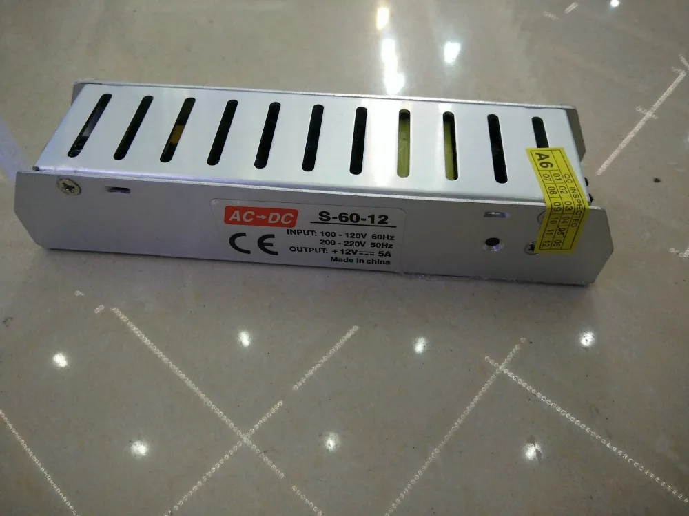 DC12V/60W 150W 240W Switch Power Supply Adapter Transformer input 100V -240V DC12V Output for LED strip LED bar light LED moudel
DC12V/60W 150W 240W Switch Power Supply Adapter Transformer input 100V -240V DC12V Output for LED strip LED bar light LED moudel