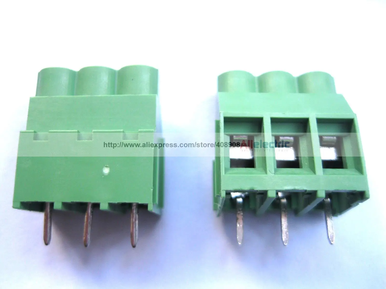 150 Pcs Green 3 Pin 6.35mm Screw Terminal Block Connector Wire Cage Type DC635
150 Pcs Green 3 Pin 6.35mm Screw Terminal Block Connector Wire Cage Type DC635