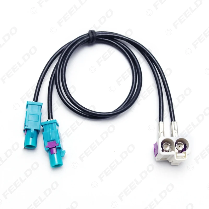 5Pcs FAKRA II Radio Antenna Adapter 2Female to 2Male for VW Jetta Golf MK5 MK6 Passat B6 B7 Tiguan RNS510 MFD3 RCD510 310
5Pcs FAKRA II Radio Antenna Adapter 2Female to 2Male for VW Jetta Golf MK5 MK6 Passat B6 B7 Tiguan RNS510 MFD3 RCD510 310