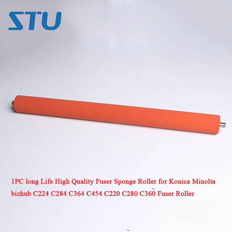 1PC long Life High Quality Fuser Sponge Roller for Konica Minolta bizhub C224 C284 C364 C454 C220 C280 C360 Fuser Roller
1PC long Life High Quality Fuser Sponge Roller for Konica Minolta bizhub C224 C284 C364 C454 C220 C280 C360 Fuser Roller