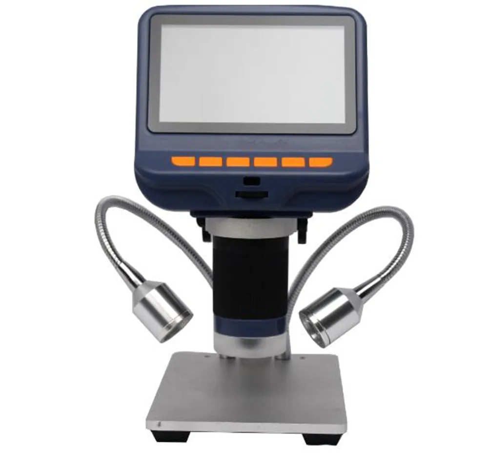 4.3 Inch 1080P 220X Digital Zoom Metal Stand Remote Control Digital Microscope
4.3 Inch 1080P 220X Digital Zoom Metal Stand Remote Control Digital Microscope