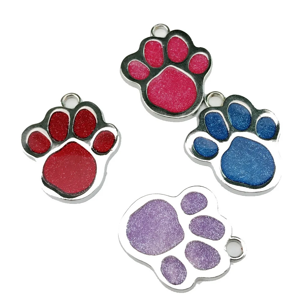 1000Pcs/Lot Personality Customization Fashion Popular Glitter Paw Footprints Puppy Cat Pendant Lovely Pet Tag Jewelry
1000Pcs/Lot Personality Customization Fashion Popular Glitter Paw Footprints Puppy Cat Pendant Lovely Pet Tag Jewelry