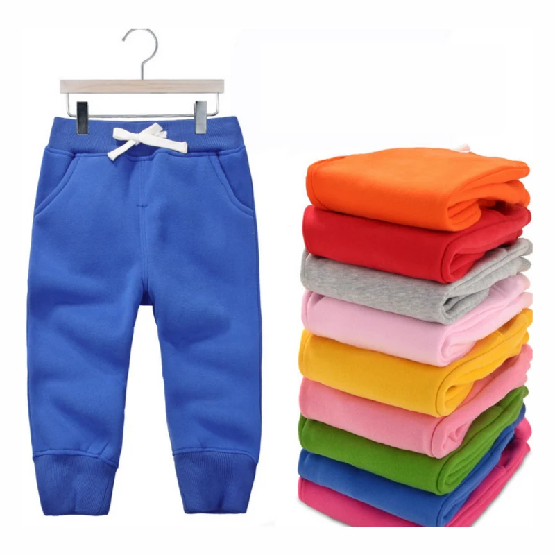 Children Pants 12M-5T Polar Fleece Cotton Solid Color Autumn Winter Straight Colorful Full Pants Girls Boys Children's Clothes
Children Pants 12M-5T Polar Fleece Cotton Solid Color Autumn Winter Straight Colorful Full Pants Girls Boys Children's Clothes