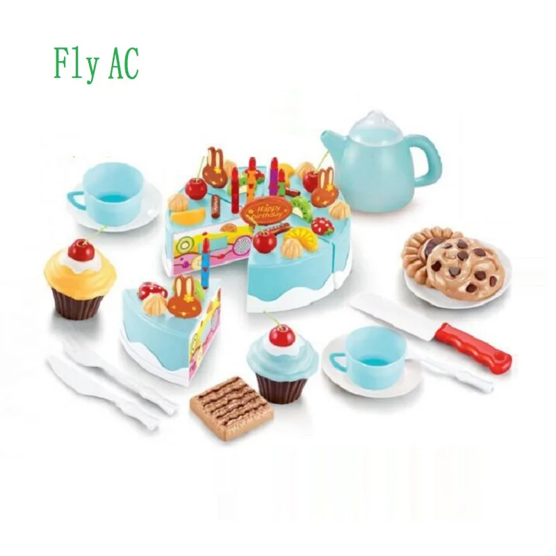 Fly AC 54 шт. DIY Фрукты торт на день рождения набор мороженого ролевые игрушки для детей
Fly AC 54 шт. DIY Фрукты торт на день рождения набор мороженого ролевые игрушки для детей