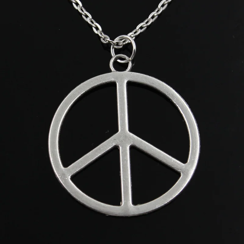 Ожерелье унисекс, с подвеской в виде символа Мира
Ожерелье унисекс, с подвеской в виде символа Мира