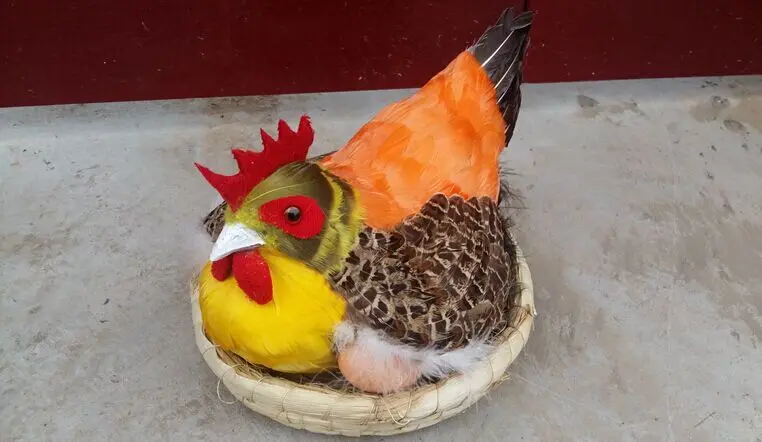artificial chicken model polyethylene & furs large 30x20x18cm colourful feathers hen home decoration gift p2002
artificial chicken model polyethylene & furs large 30x20x18cm colourful feathers hen home decoration gift p2002