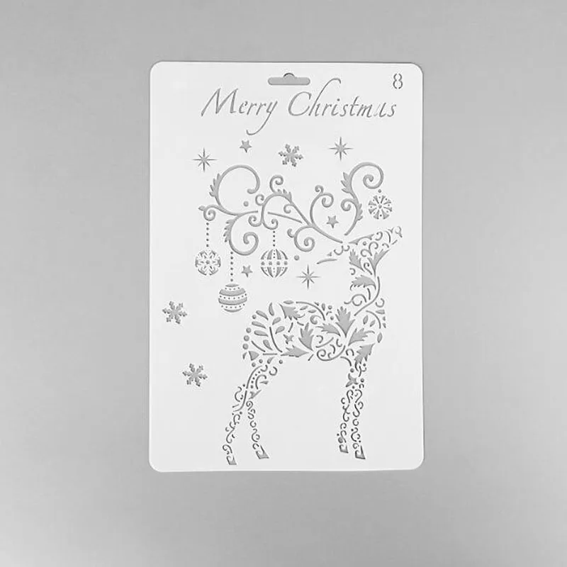 Christmas Moose Stencil For Decor DIY Craft Hollow Wall Painting Template Scrapbooking Embossing Paper Office School Supplies
Christmas Moose Stencil For Decor DIY Craft Hollow Wall Painting Template Scrapbooking Embossing Paper Office School Supplies
