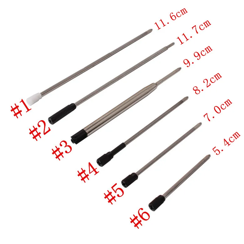 10/20/PCS Different Metal Ballpoint Pen Refills Office School Stationery Gifts Pen DIY Choose Blue black refills Pen Sale
10/20/PCS Different Metal Ballpoint Pen Refills Office School Stationery Gifts Pen DIY Choose Blue black refills Pen Sale