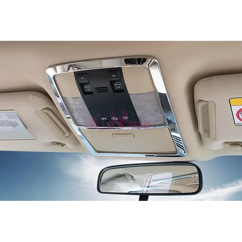Accessories For Toyota Land Cruiser 150 Prado LC150 FJ150 2010-2017 Interior Reader Lamp Cover Trim Chrome Car Styling
Accessories For Toyota Land Cruiser 150 Prado LC150 FJ150 2010-2017 Interior Reader Lamp Cover Trim Chrome Car Styling