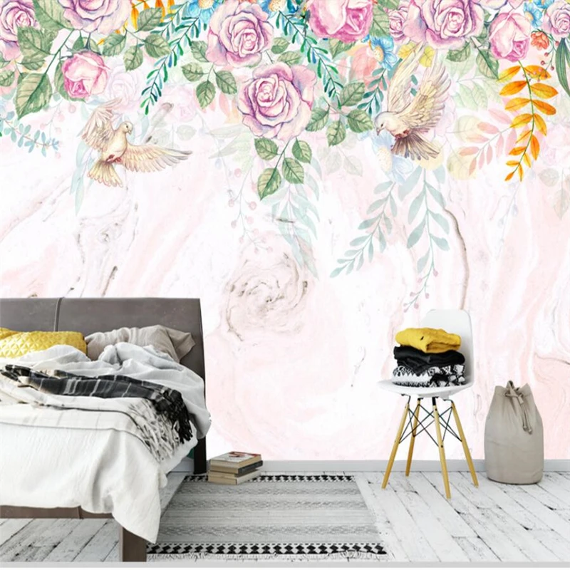 wellyu In the spring flowers blossoming art pure marble Nordic wall custom large mural wallpaper papel de parede para quarto
wellyu In the spring flowers blossoming art pure marble Nordic wall custom large mural wallpaper papel de parede para quarto