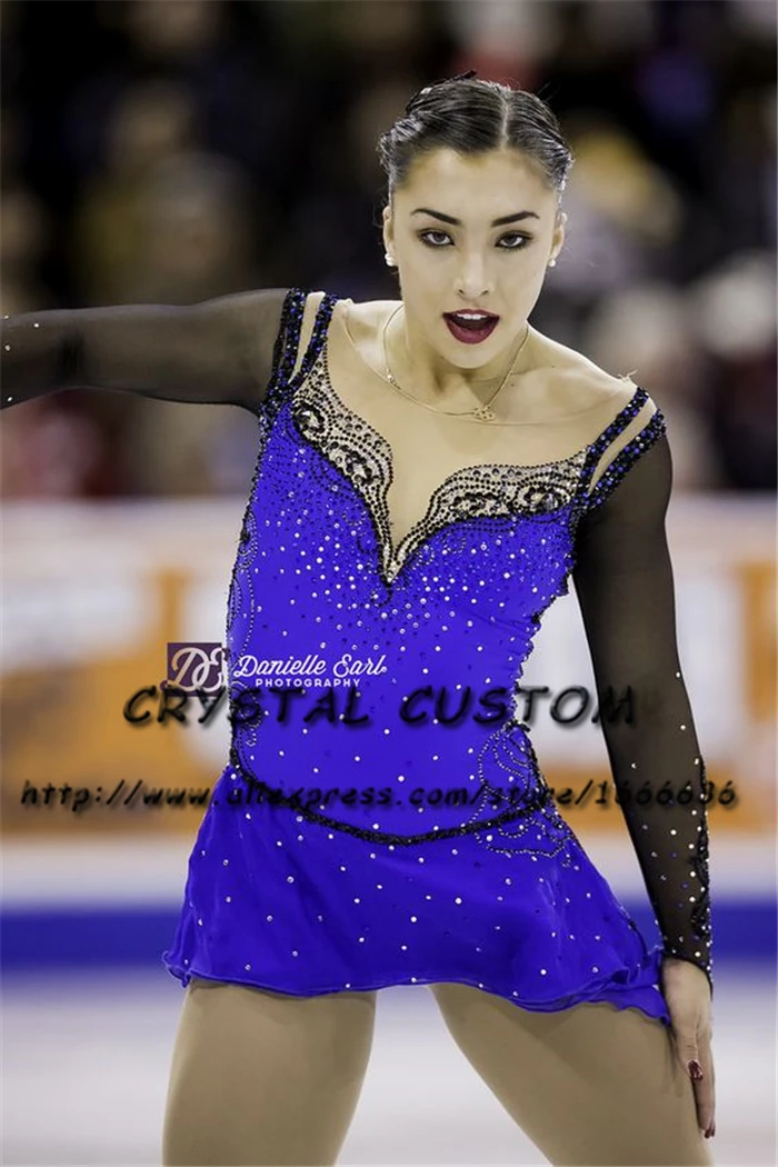 Custom Ice Skating Dresses Graceful New Brand Figure Skating Dresses For Competition DR4211
Custom Ice Skating Dresses Graceful New Brand Figure Skating Dresses For Competition DR4211