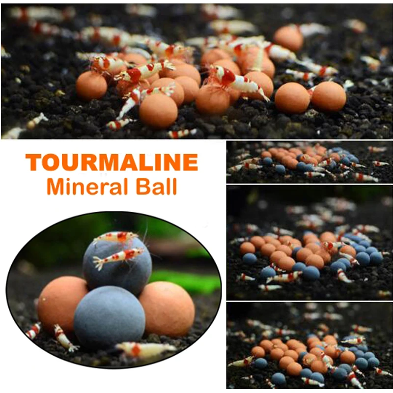 Crystal Red Bee Shrimp Tank Tourmaline Mineral Ball Long Time Effect Slow Release
Crystal Red Bee Shrimp Tank Tourmaline Mineral Ball Long Time Effect Slow Release