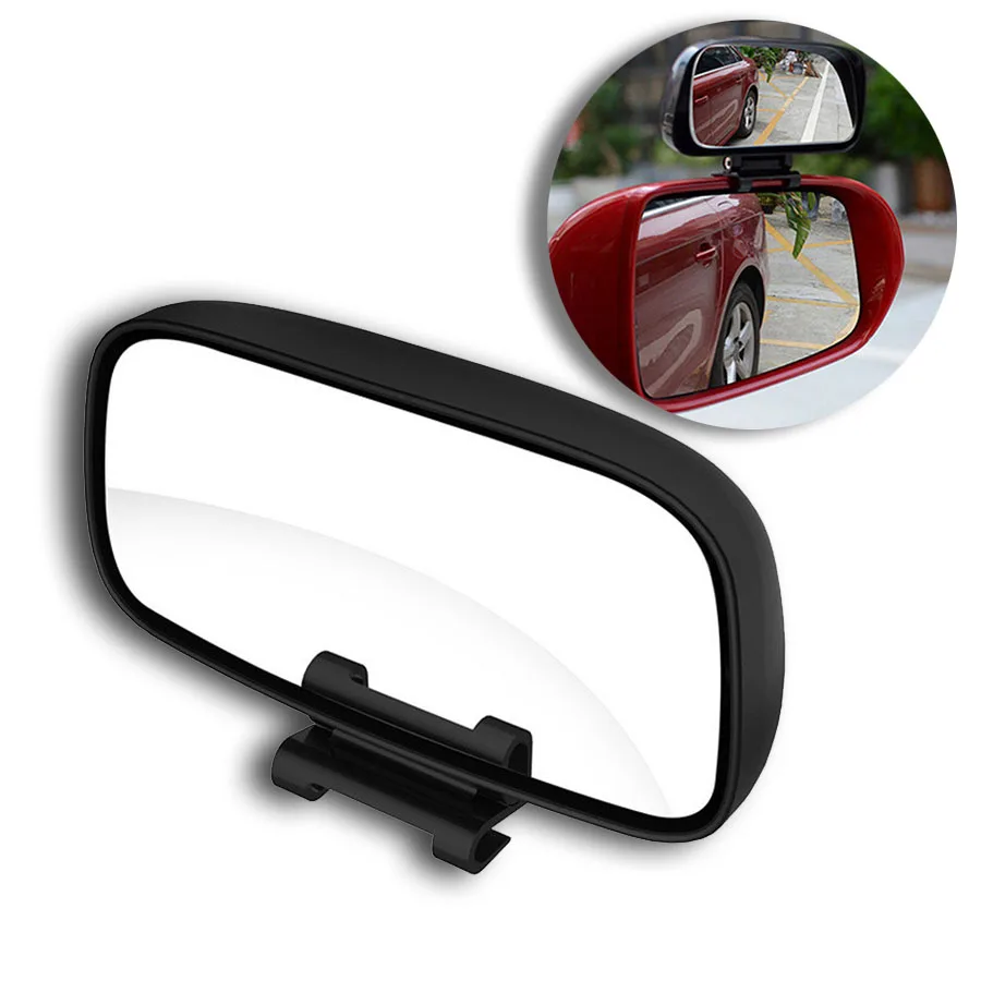 Universal Adjustable Wide Angle Side Rear Mirrors Blind Spot Snap Way Rear View Mirror Black 12.5x6 cm
Universal Adjustable Wide Angle Side Rear Mirrors Blind Spot Snap Way Rear View Mirror Black 12.5x6 cm